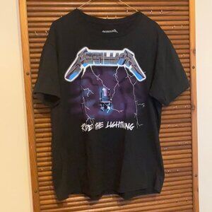 Metallica 2020 ride the lightning tshirt size M
